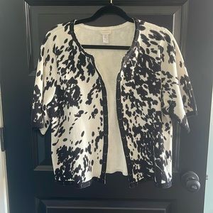 Chicos animal print top